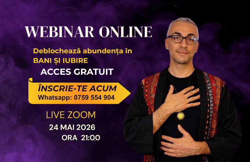 WEBINAR GRATUIT - Abundența