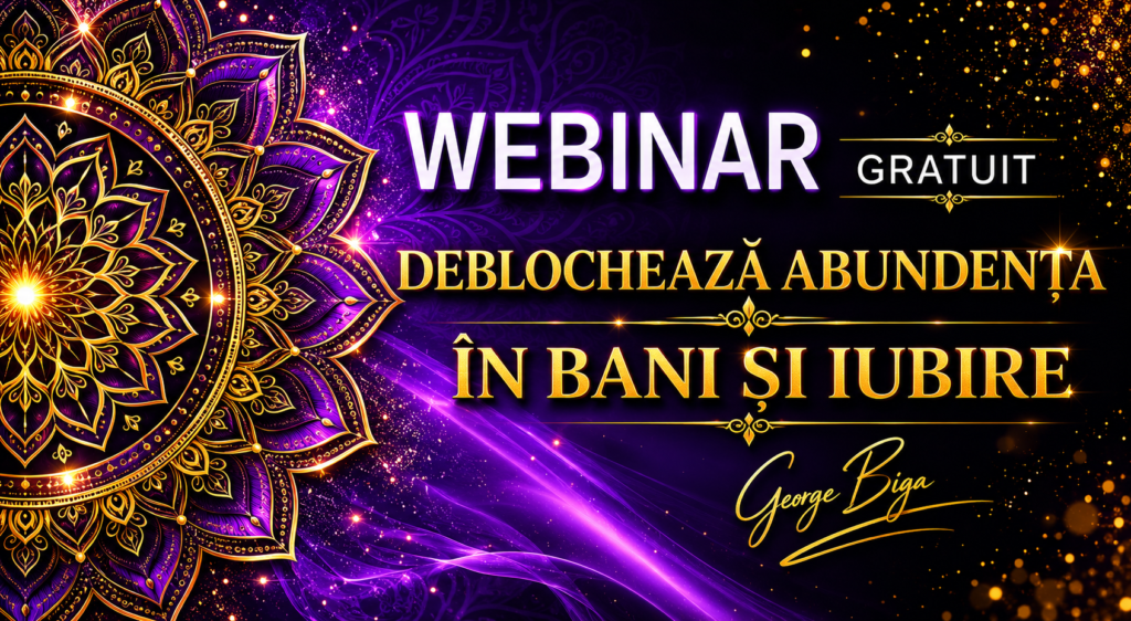 WEBINAR - Deblochează Abundența în Bani și Iubire