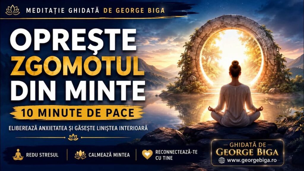MEDITAȚIE GHIDATĂ PENTRU ANXIETATE ȘI PACE INTERIOARĂ