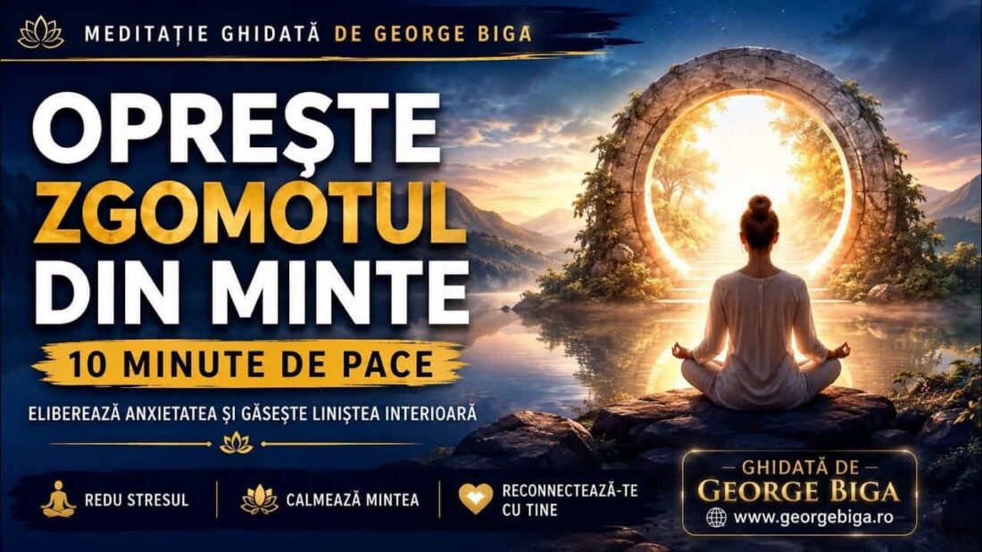 MEDITAȚIE GHIDATĂ PENTRU ANXIETATE ȘI PACE INTERIOARĂ
