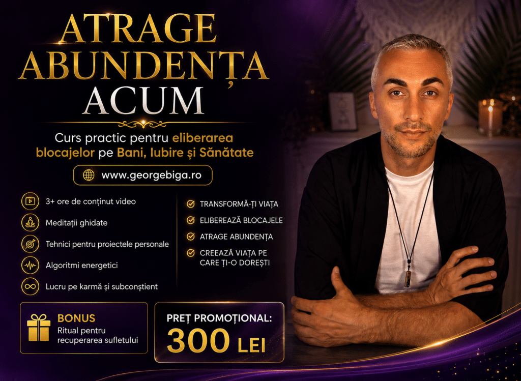Promotie curs abundenta - george biga