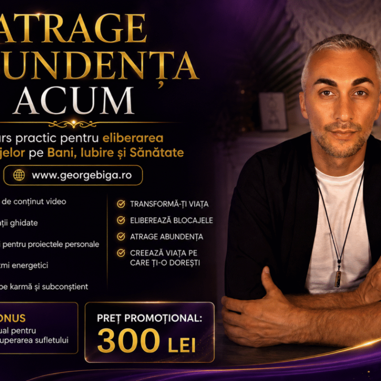Promotie curs abundenta - george biga